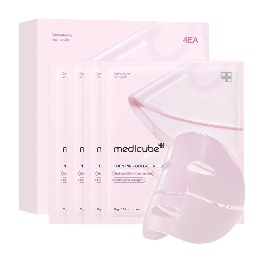 Medicube PDRN Pink Collagen Gel Mask 4 mascarillas